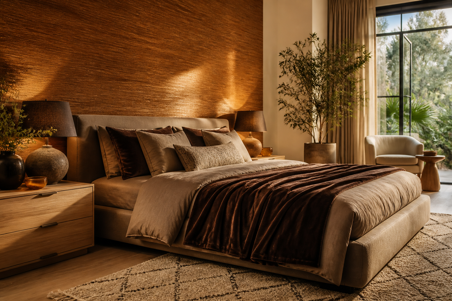 11 Brown Aesthetic Bedroom Ideas for a Rich and Relaxing Space — Luxe Cozy Edition