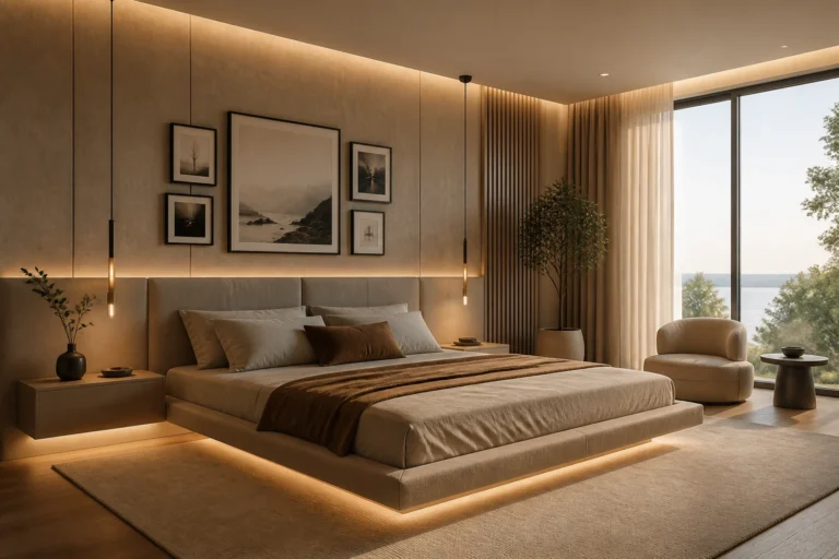 11 Modern Bed Wall Decor Ideas to Create a Luxury Bedroom Look: Luxe Guide