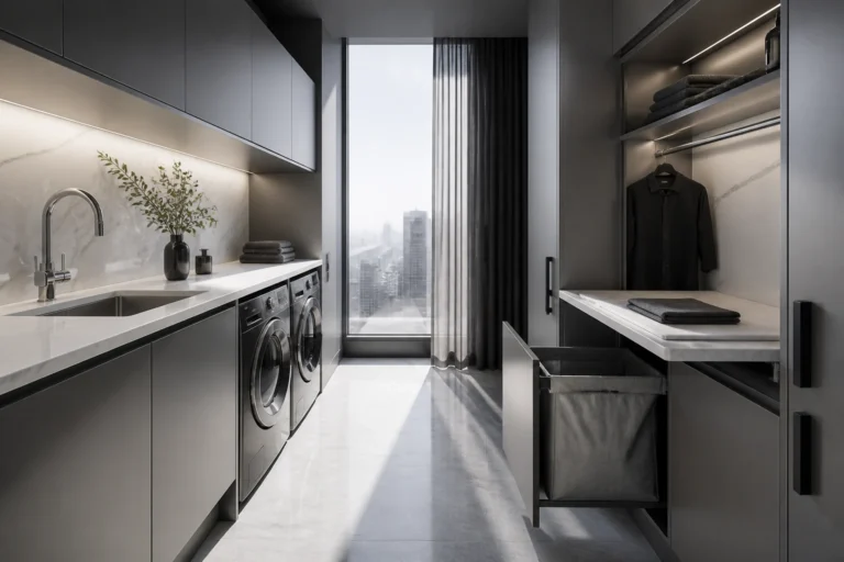 11 Penthouse Laundry Room Ideas with Sleek Contemporary Style: Chic Makeover