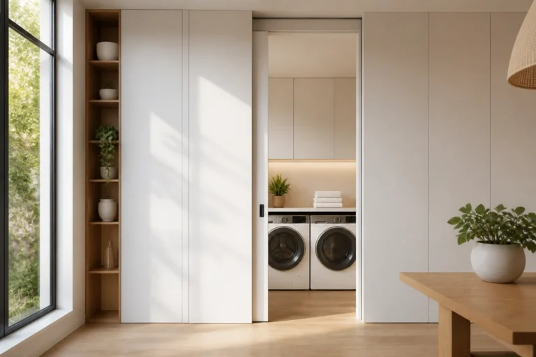 11 Laundry Room Architecture Ideas for a Custom Built-in Look: Chic Storage