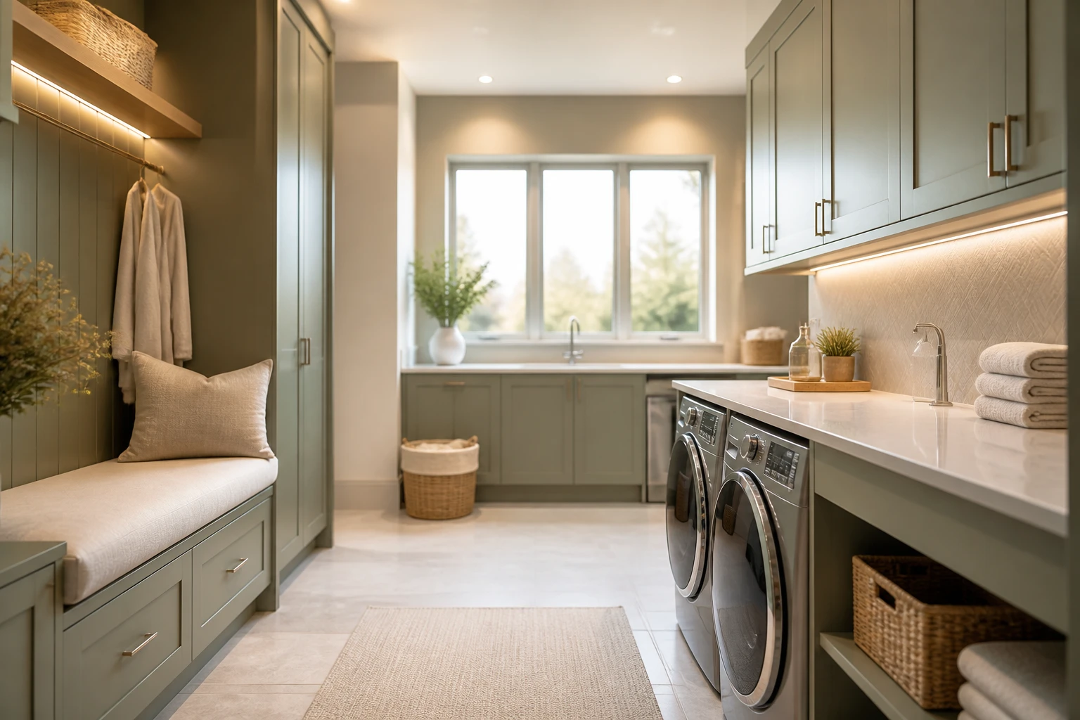 11 Modern Luxury Laundry Room Ideas That Feel Like a Spa You’Ll Love