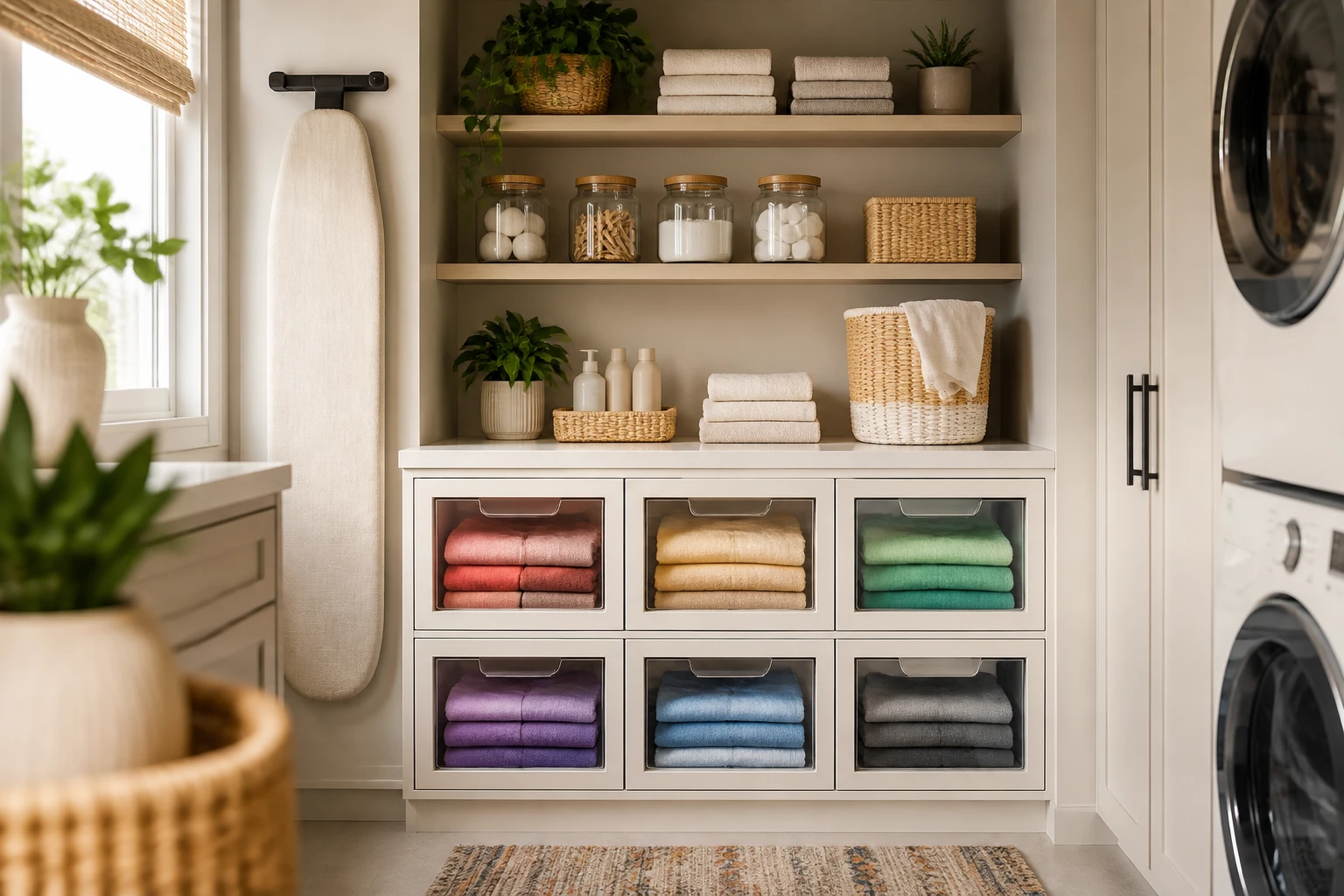 11 Contemporary Laundry Organization Ideas for a Clutter-Free Home You’Ll Love