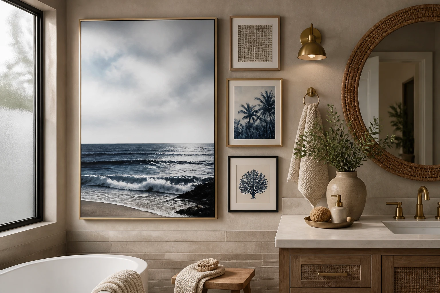 11 Bathroom Wall Decor Ideas Beyond Basic Artwork That Wow