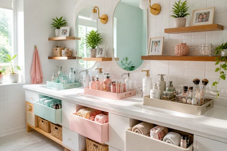 11 Girls Bathroom Ideas for Shared Sister Bathrooms: Cozy & Organized