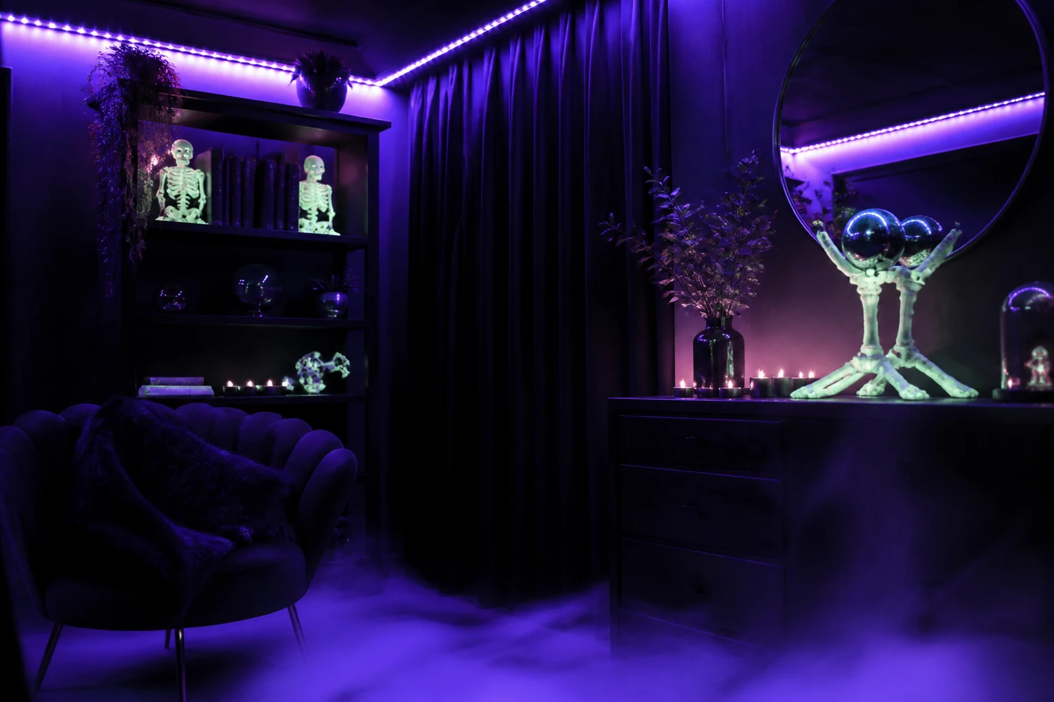 11 Halloween Room Decor Ideas Perfect for Teens and Adults That Slay | Chic & Spooky