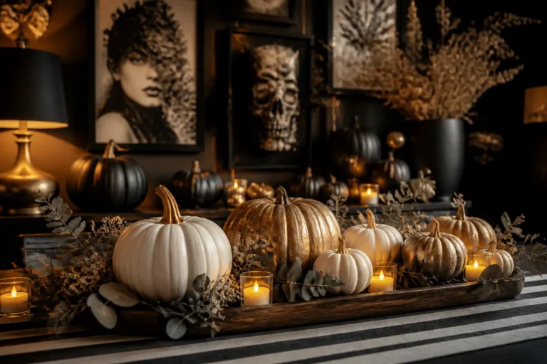 11 Indoor Pumpkin Halloween Decor Ideas Beyond the Front Porch Hacks