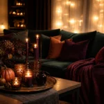 11 Halloween Living Room Aesthetic Ideas for a Cozy Fall Home: Cozy Glow Edition