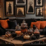 11 Halloween-Themed Living Room Decor Ideas You'Ll Want All Season, Spookily Cozy